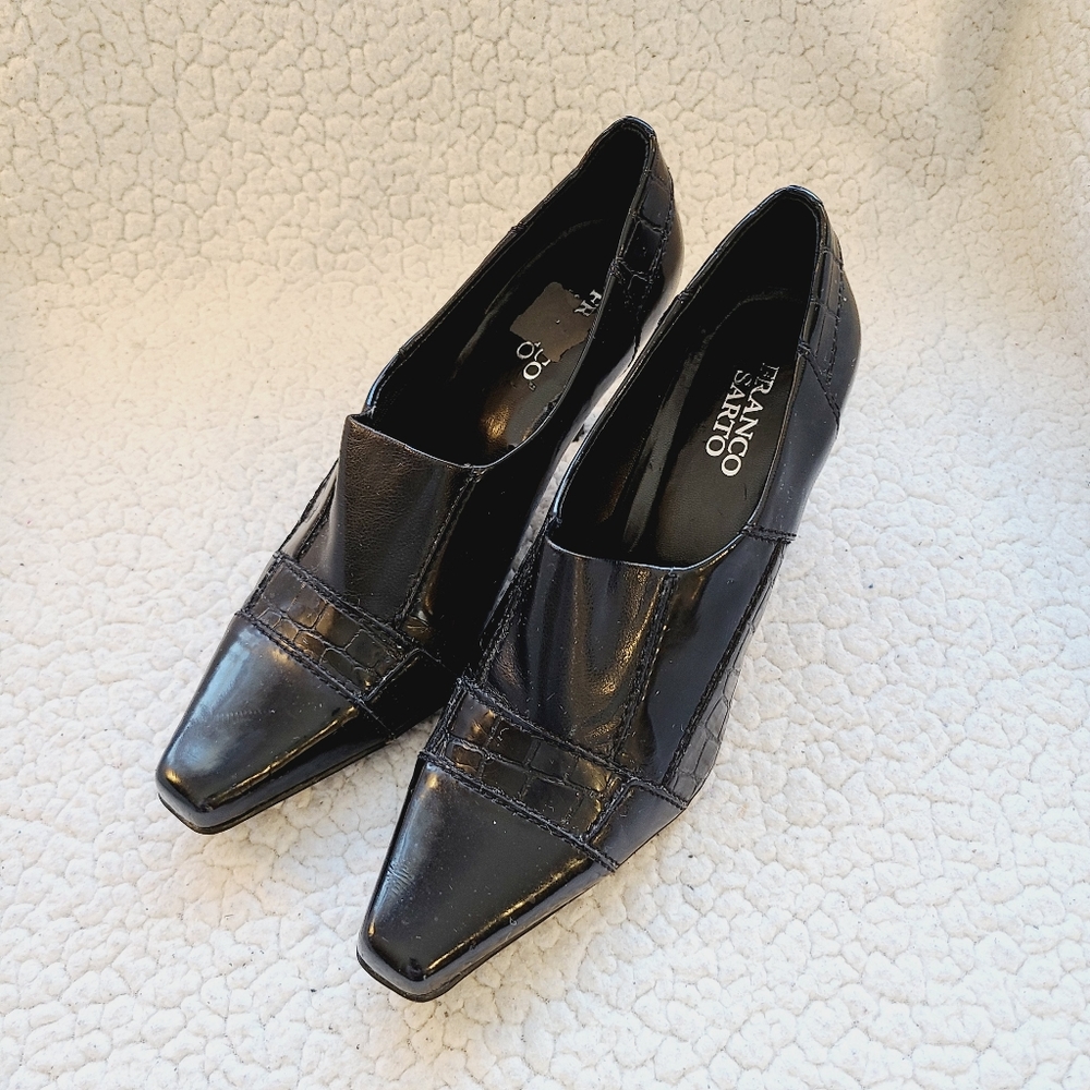 Franco Sarto - Team - black heels size 8